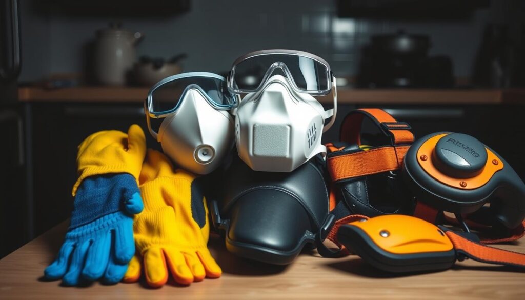 safety gear for sink removal