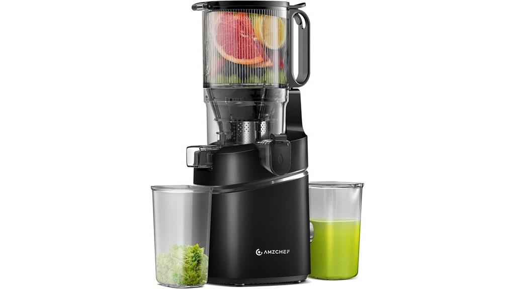 self feeding easy clean juicer