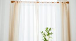 sheer curtains for decor