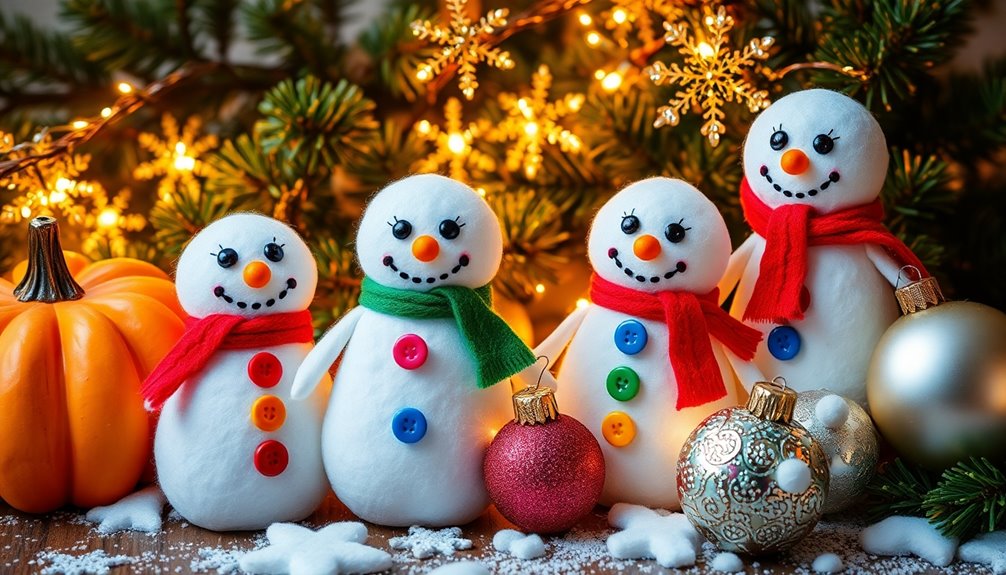 snowman themed craft projects