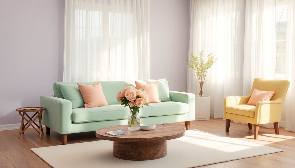 soft hues for interiors