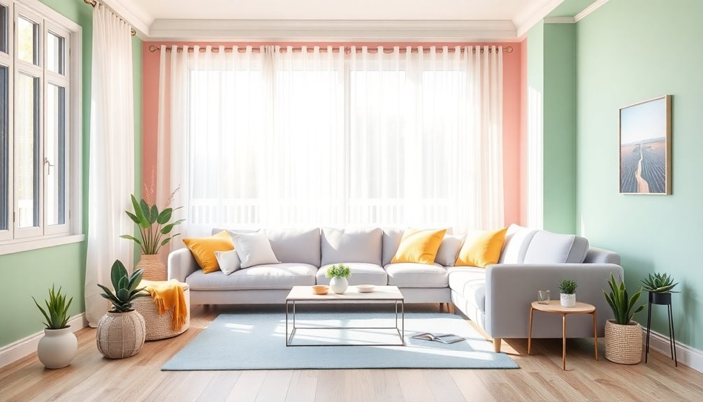 soft hues for interiors