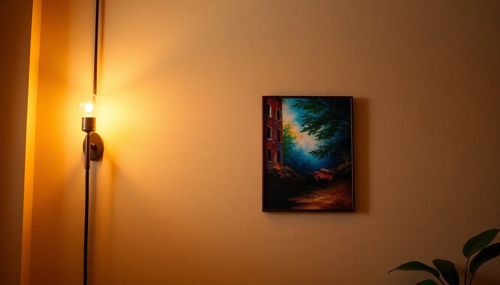 soft warm ambient lighting
