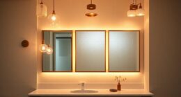 stylish bathroom vanity lighting