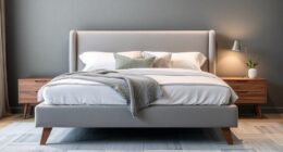 stylish bed frames on amazon