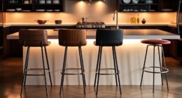 stylish kitchen island seating