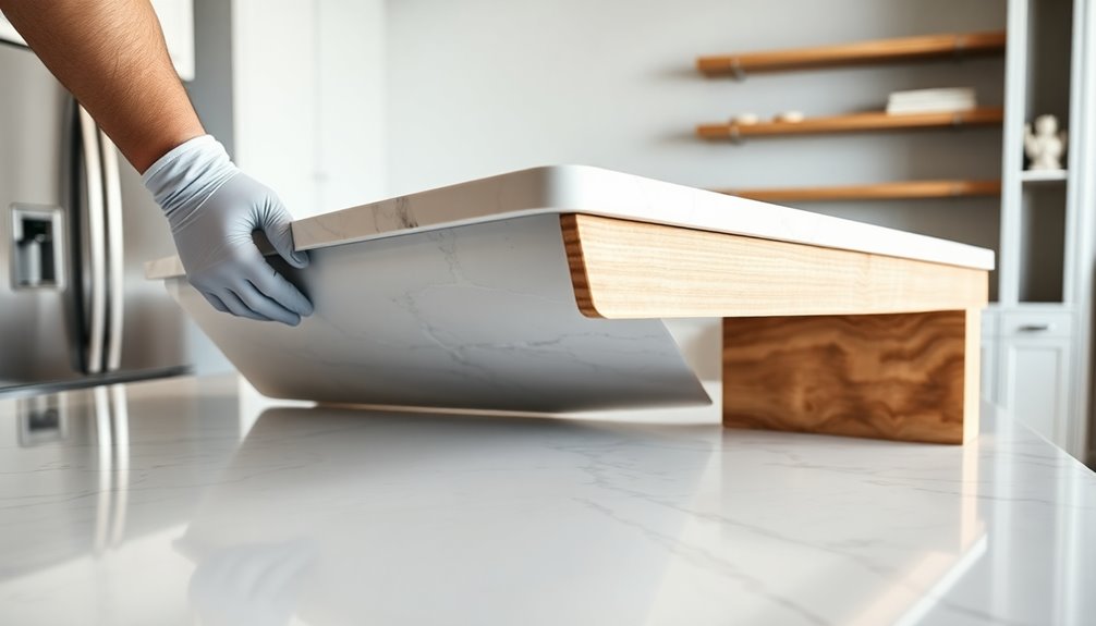 take off the countertop