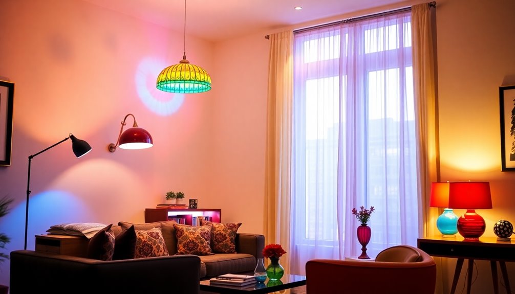 vibrant home lighting ideas