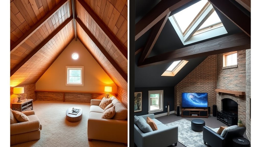 attic and basement conversion