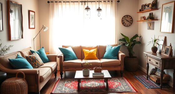 budget friendly small living rooms