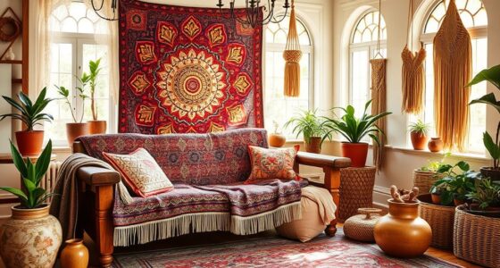 casual artistic eclectic decor