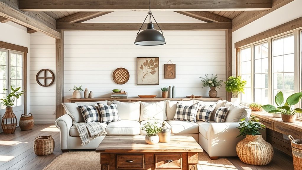 cozy rustic farmhouse decor