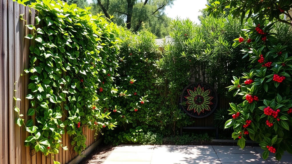 create private outdoor retreat