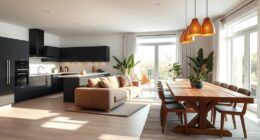 define spaces in open layout