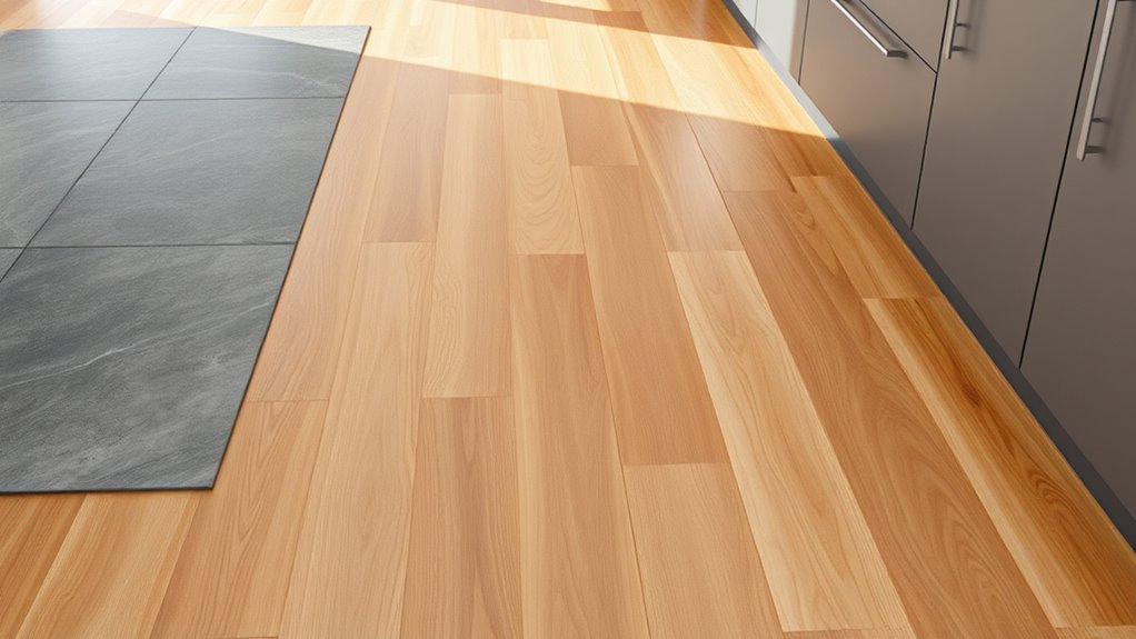 durable water resistant heat conducting flooring