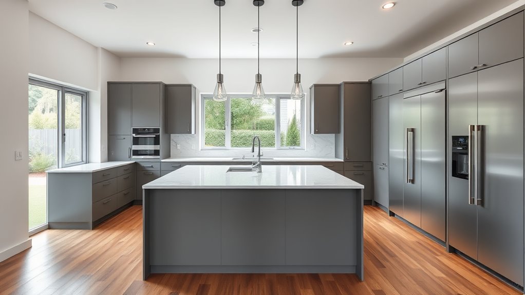 efficient organized kitchen layout