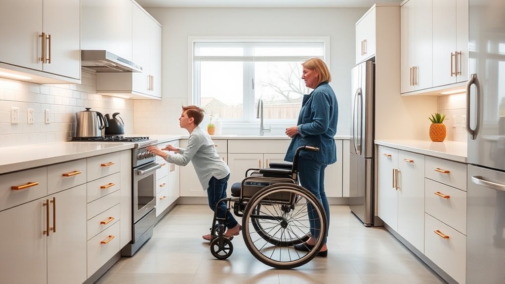 inclusive adaptable kitchen design