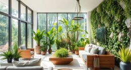 indoor natural elements integration