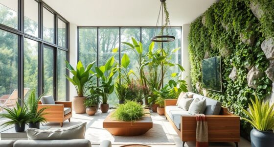 indoor natural elements integration