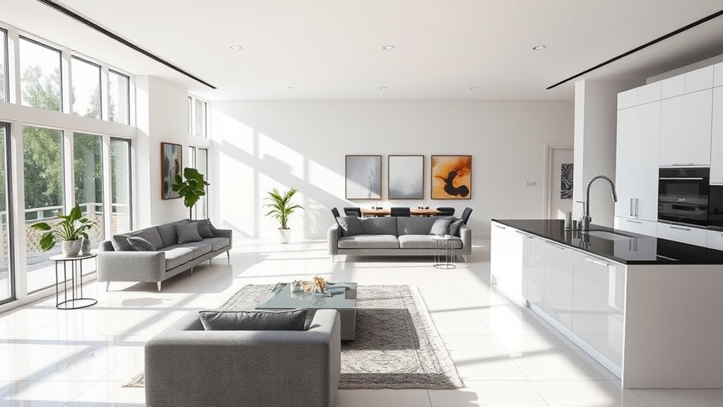 open living space trend