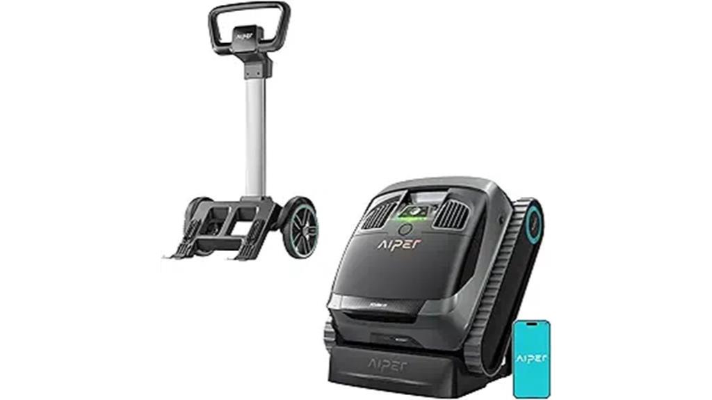 scuba pool cleaner caddy