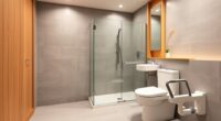 stylish accessible bathroom design
