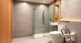 stylish accessible bathroom design