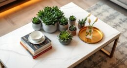 stylish coffee table decorations