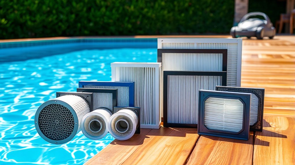 top pool cleaner filter options