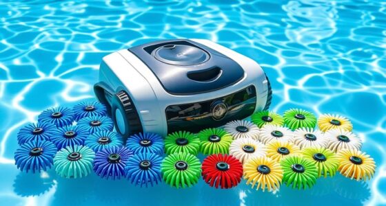 top replacement pool cleaner brushes
