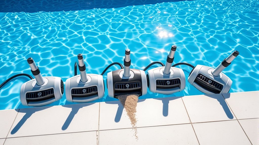 top sand dirt pool cleaners