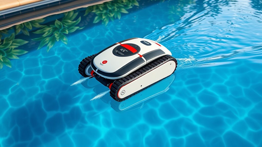 top vinyl pool robotic cleaners
