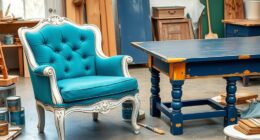 transforming old furniture creatively
