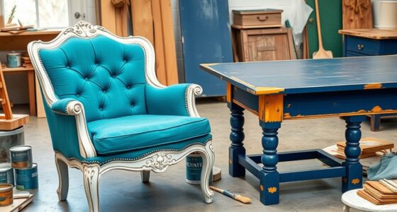 transforming old furniture creatively