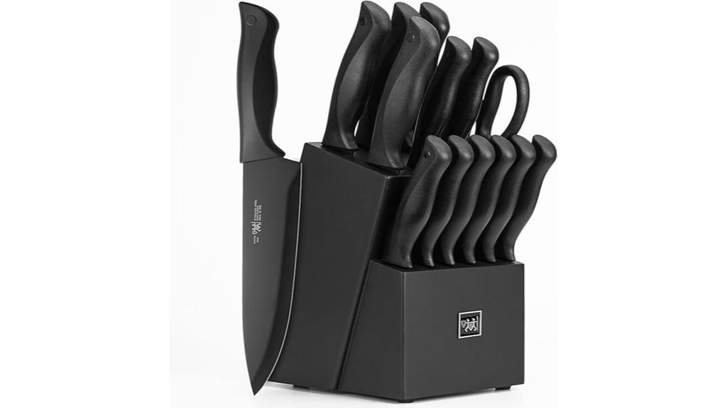 15 piece kitchen knife set