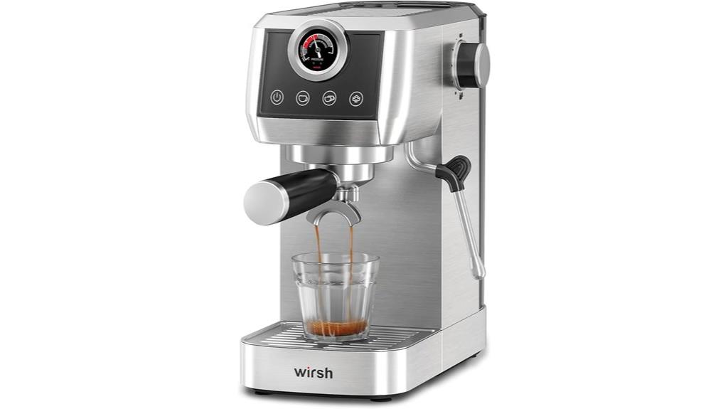 20 bar semi automatic espresso