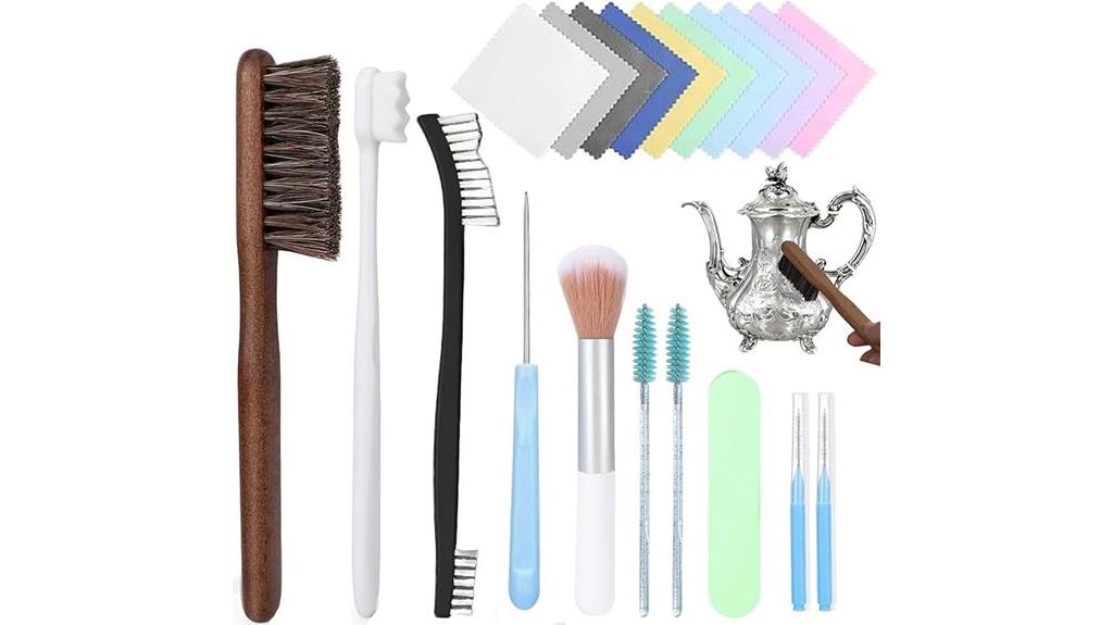 20 piece jewelry brush set