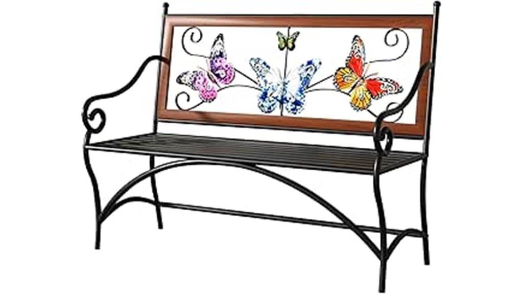 39 7 inch cast iron bench