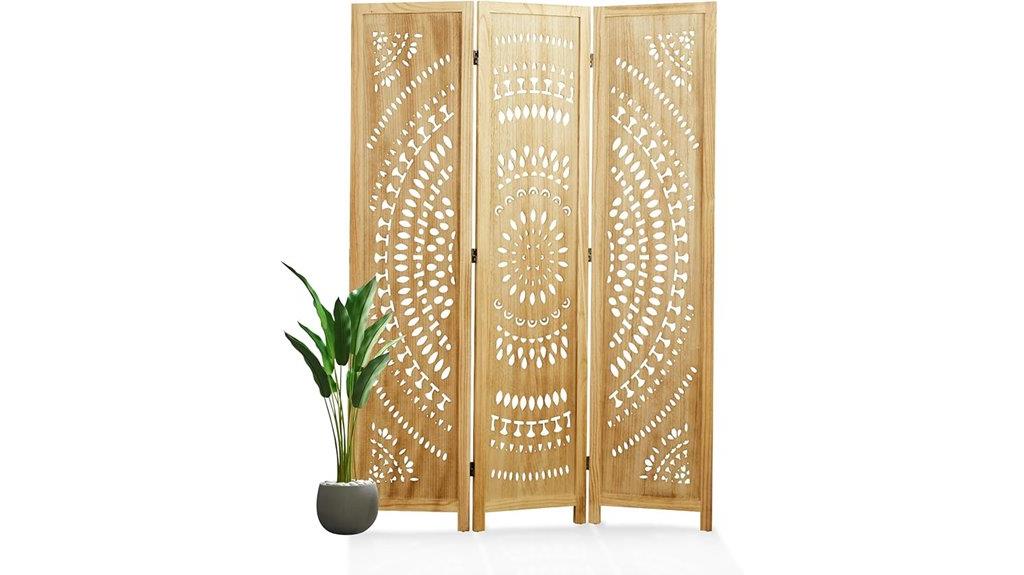 66 9 inch three panel divider
