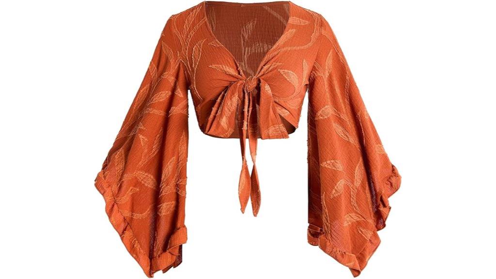 70s western hippie top