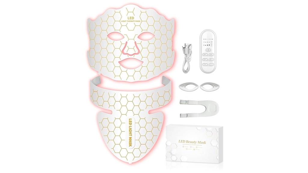 7 color led face mask