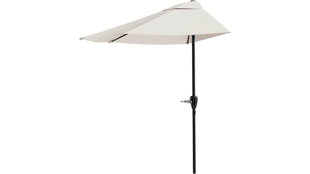 9 foot crank patio umbrella