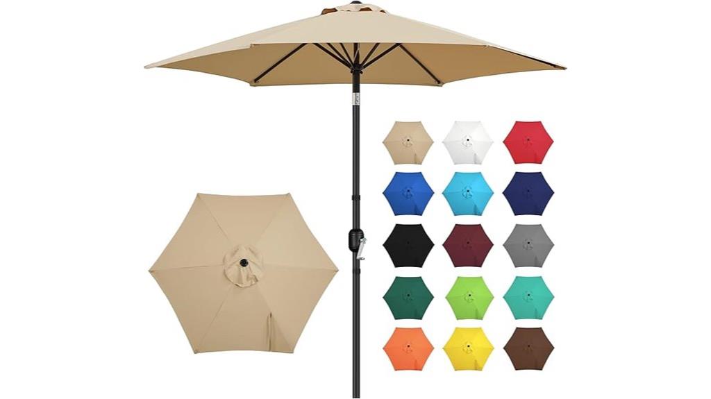 9ft outdoor patio umbrella