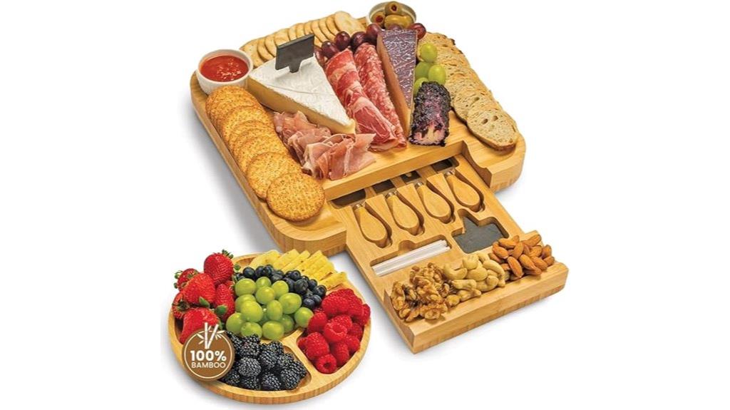 bamboo leaf grain platter