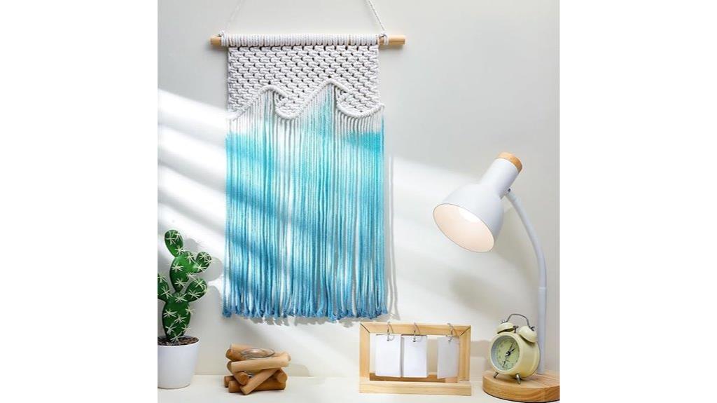 beach wave tassel decor