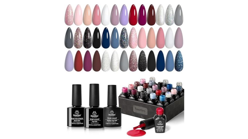 beetles nail polish set