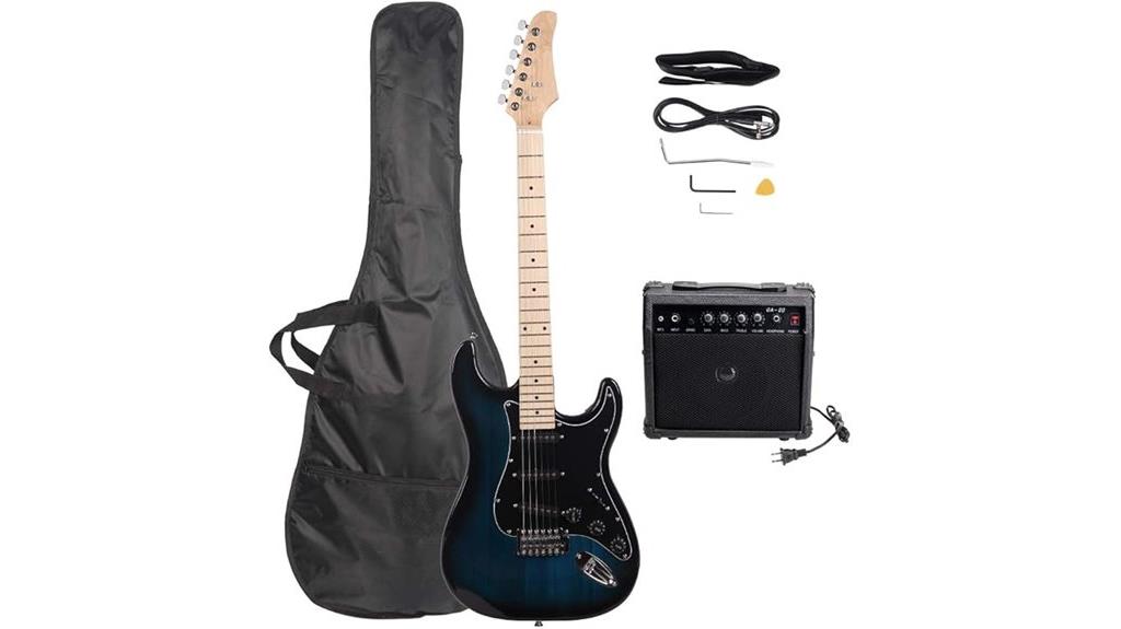 beginner electric guitar pack