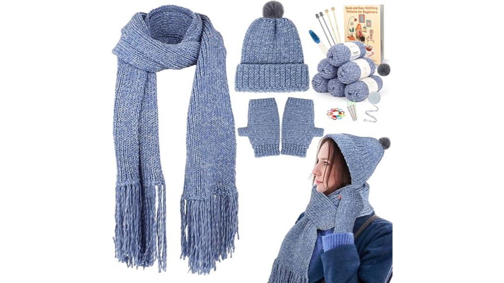 beginner knitting kit