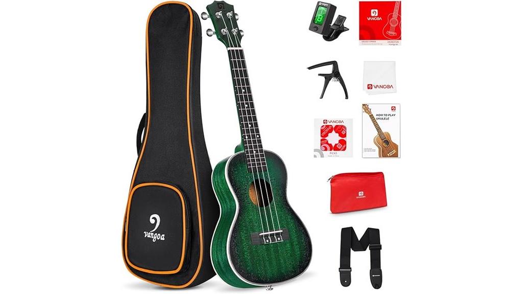 beginner mahogany concert ukulele