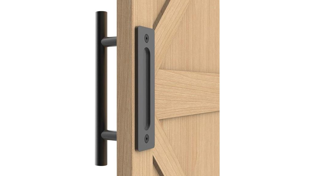 black rustico barn hardware